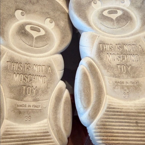 Moschino Black and White Sneakers - Picture 5 of 8